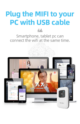 3G 2G Pocket 4G WiFi Router Dengan Slot Kartu SIM Untuk Operator Telekomunikasi