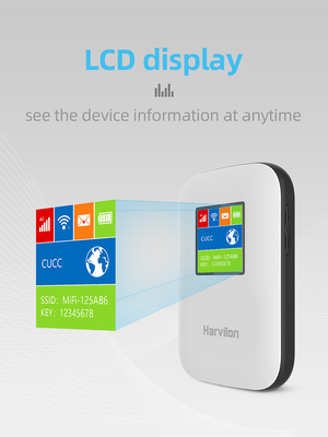 Router 4G Seluler MIFI Dengan Modem WiFi Saku Layar 2700mAh-3000mAh Tidak Terkunci