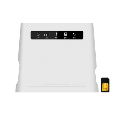 4G LTE Home Router 300Mbps Tidak Terkunci Dengan Slot Kartu SIM 4pcs Antena Tidak Dapat Dilepas