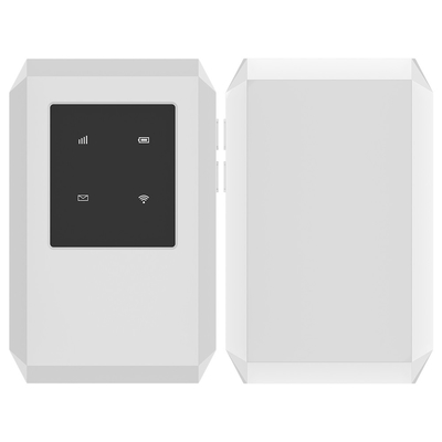 4G LTE Portabel Mifi Router 300 Mbps Kartu Sim 4 Lampu LED