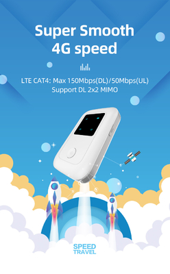 Router WiFi Saku Operator Telekomunikasi 4G Dengan Slot Kartu SIM
