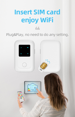 Router WiFi Saku Operator Telekomunikasi 4G Dengan Slot Kartu SIM
