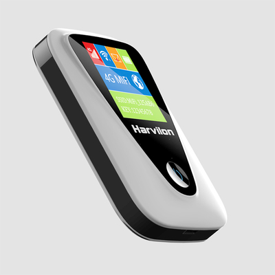 Putih 4G LTE MiFi Router Nirkabel 2.4GHz/5GHz 110 X 70 X 20mm