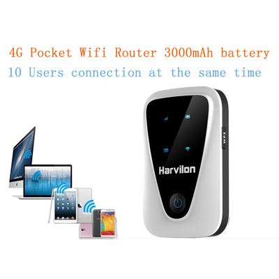 Harvilon Cat4 150Mbps Mobile 4G Router Mendukung Pengisian Antarmuka USB