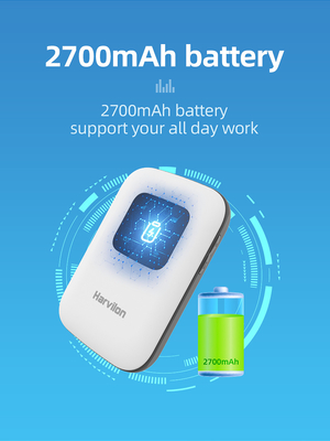 Baterai 2100mAh FDD TDD LTE 4G MIFI Router 150Mbps Dengan Layar LED