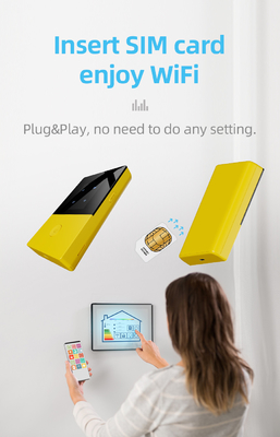 3G Portable Mobile 4G Router Pocket WiFi Car Dengan Slot Kartu Sim