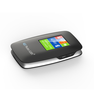 2700mAh-3000mAh 4G Lte MiFi Router 150Mbps 4G Mobile WiFi Hotspot 15 Perangkat Dengan Layar LCD