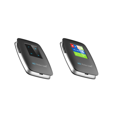 3000mAh 4G LTE Wireless MiFi Router WIFI Hotspot Dengan Layar LCD International Band