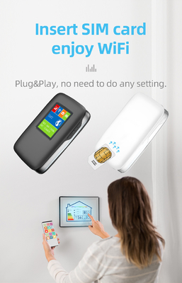 3000mAh 4G LTE Wireless MiFi Router WIFI Hotspot Dengan Layar LCD International Band
