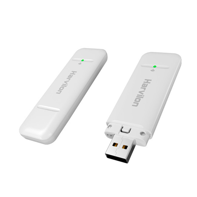 Putih 150 Mbps Kecepatan Tinggi 4G USB Dongle 10 Pengguna WiFi